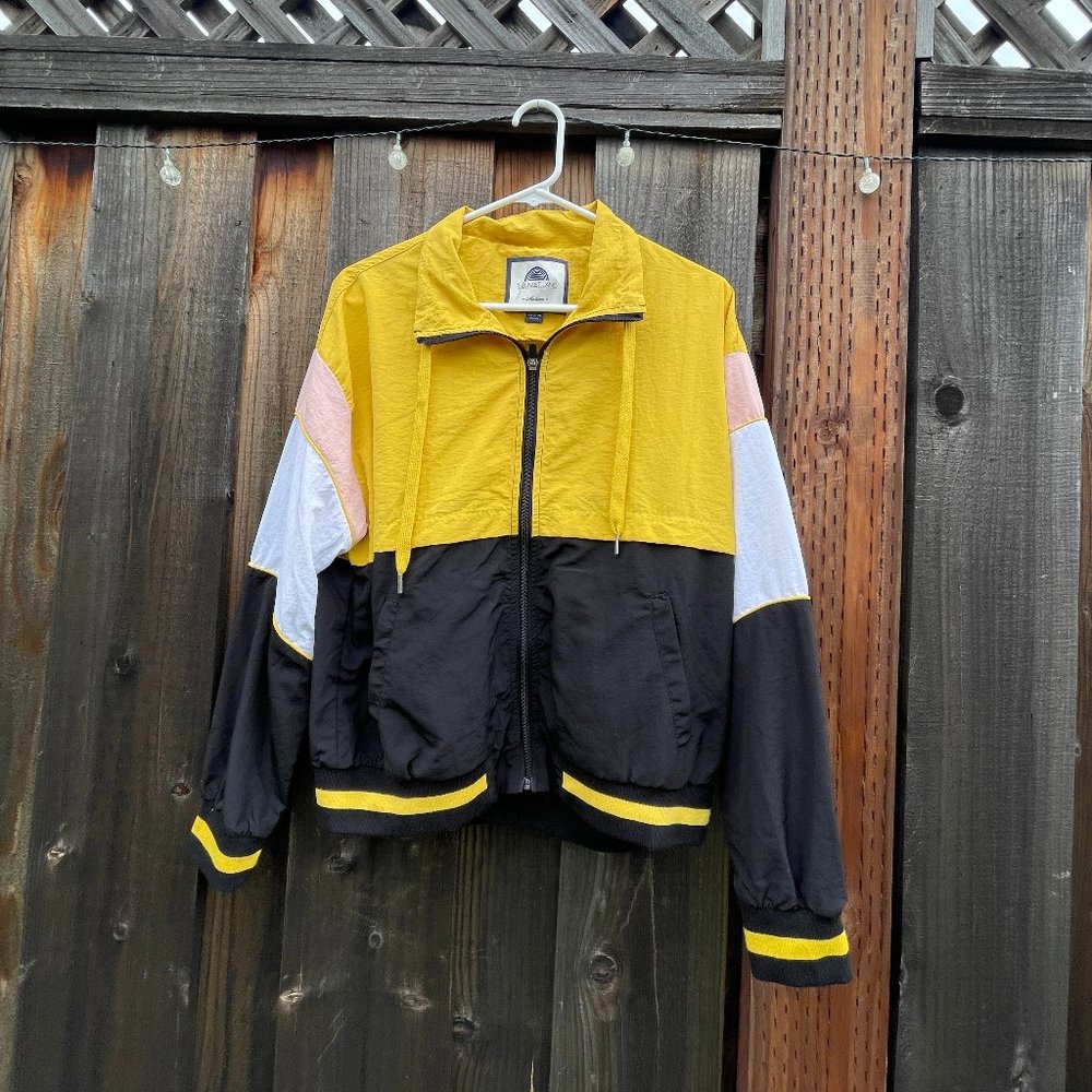 1 Sunset Lane Retro Windbreaker - M